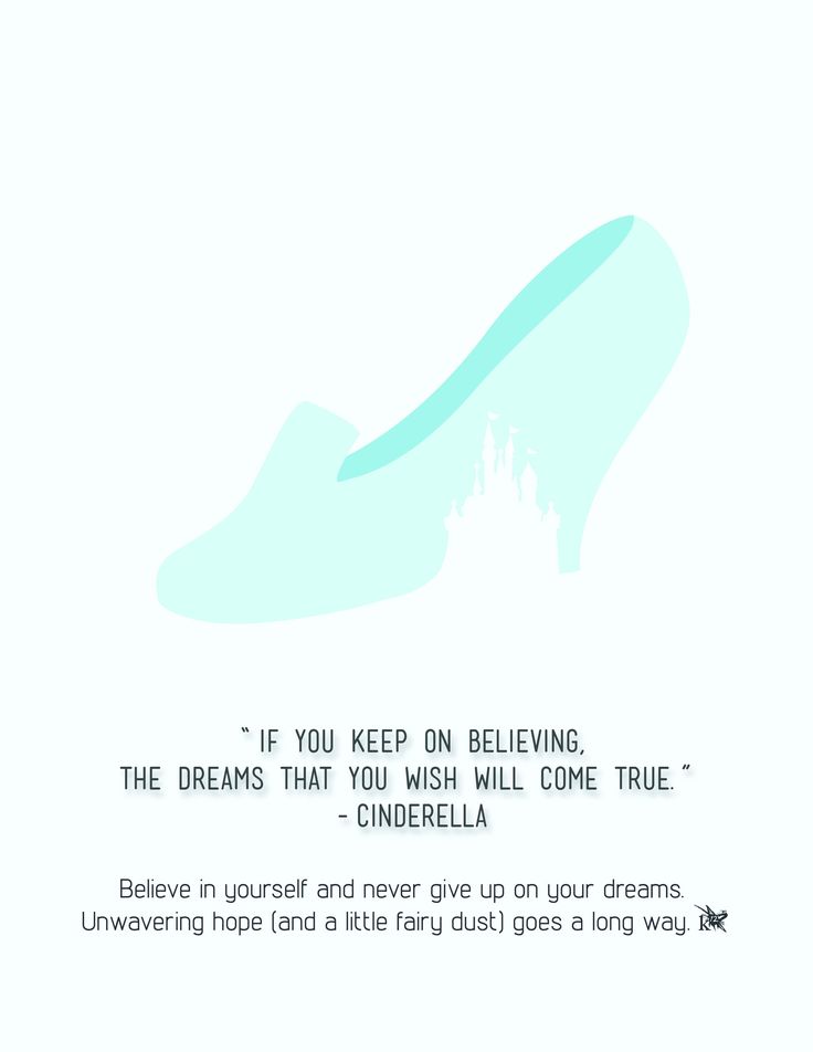 Have Courage And Be Kind (Cinderella) Handmade Paper Print ...
