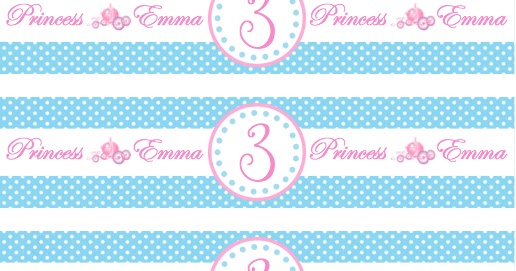 The Sweatman Family: Princess Cinderella Water Bottle Labels {FREEBIE}