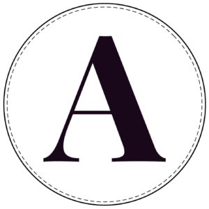 Free Printable Circle Banner Letters {Entire Alphabet} - Paper ...