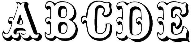 Fifteen Free Ornamental Wood Type Fonts