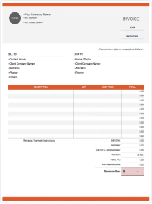 Free Cleaning Invoice Template | Invoice Simple