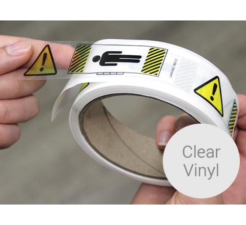 Clear Vinyl Roll Stickers | Vinyl Letter Roll Stickers - Australia