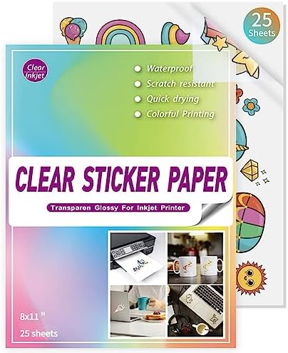 printable clear vinyl stickers