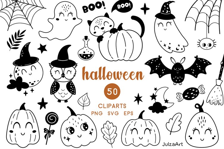 printable clip art halloween