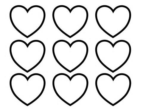printable clip art hearts