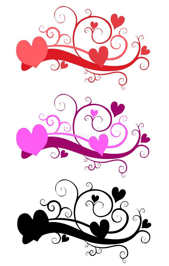 printable clip art hearts