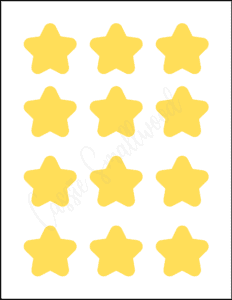 printable clipart stars