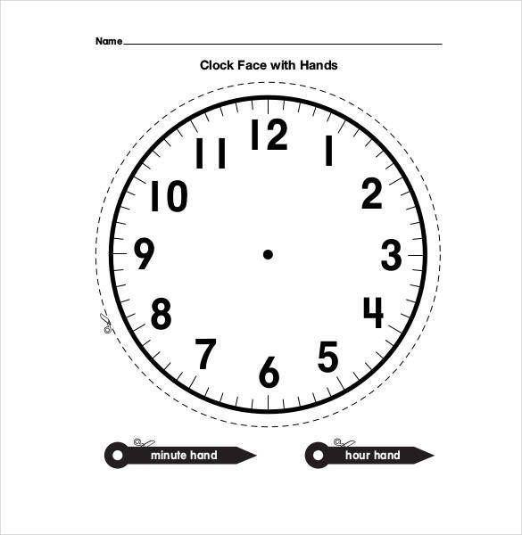 printable clock images