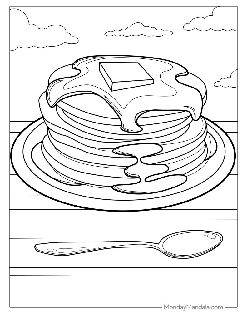 Free Printable Coloring Food Pages Download Free Printable Coloring 