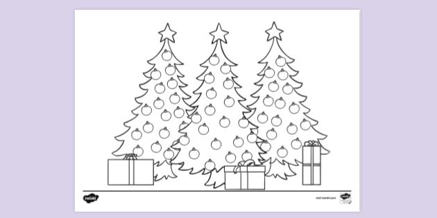 printable coloring for christmas