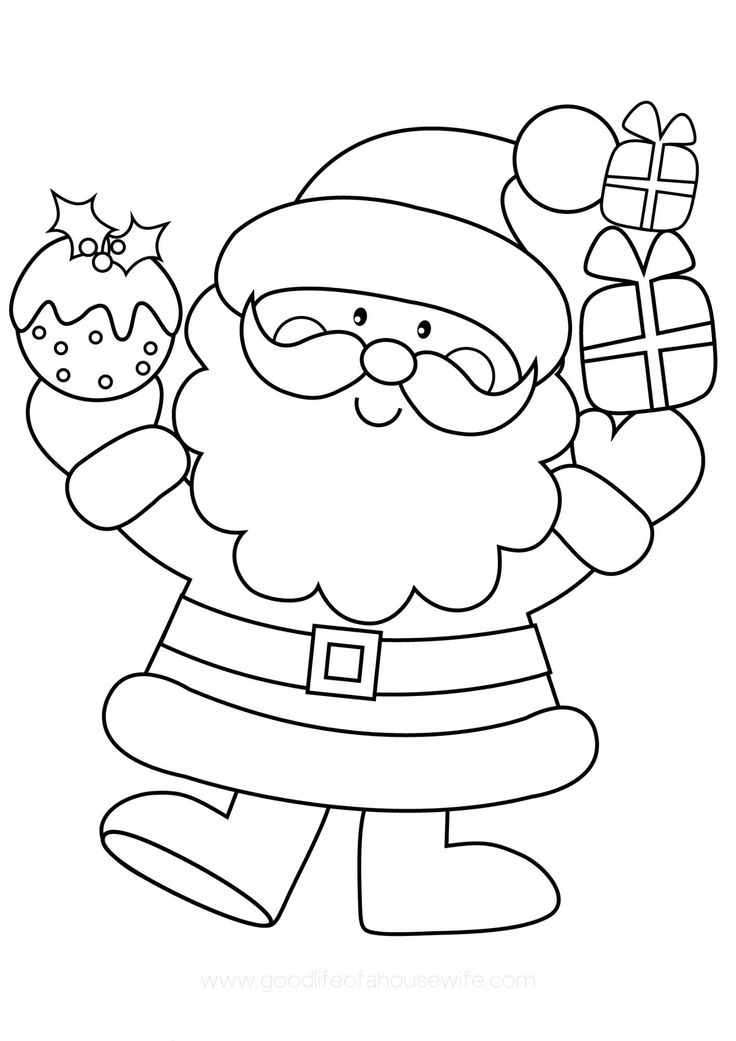 Free printable Christmas coloring pages for your kids - Good Life ...