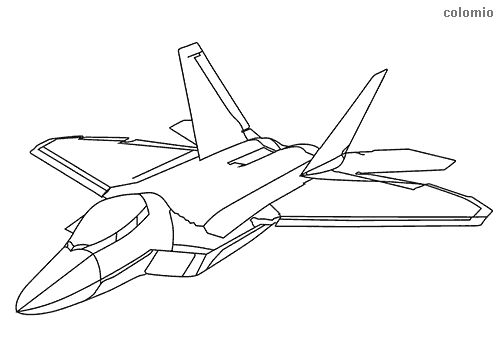 Airplanes coloring pages » Free &  Printable » Airplane coloring sheets