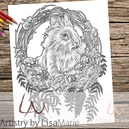 printable coloring pages bunny