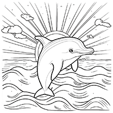 16 Dolphin Coloring Pages (Free PDF Downloads)