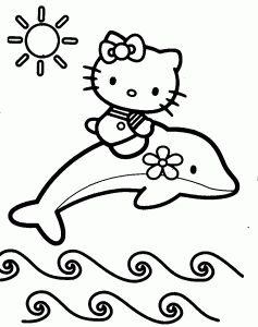 Dolphin coloring pages for kids - Dolphins Coloring Pages for Kids ...