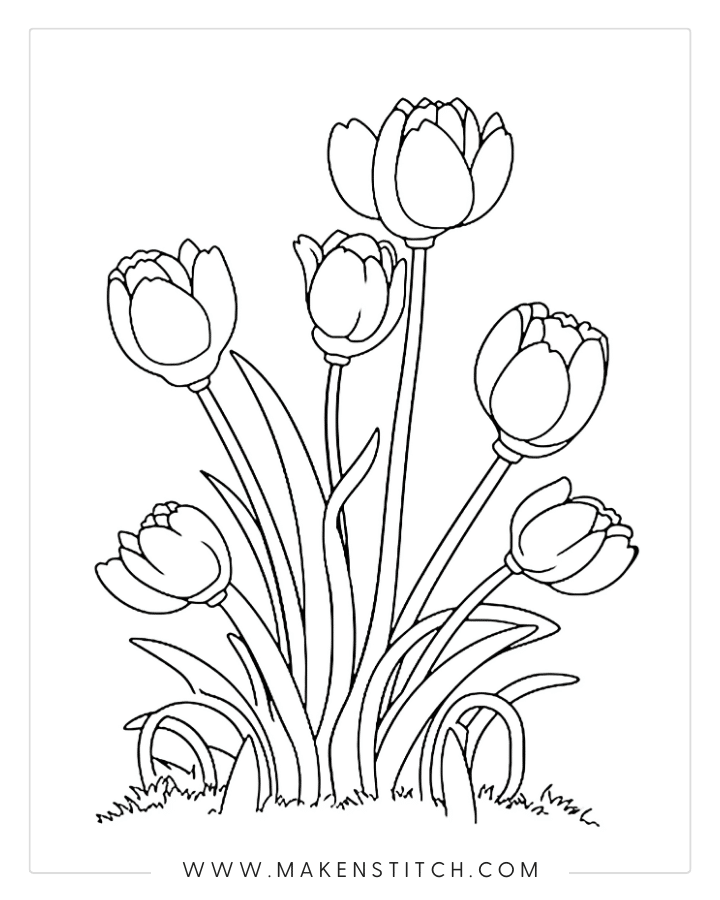 Flower Coloring Pages for Kids and Adults (Free Printables ...