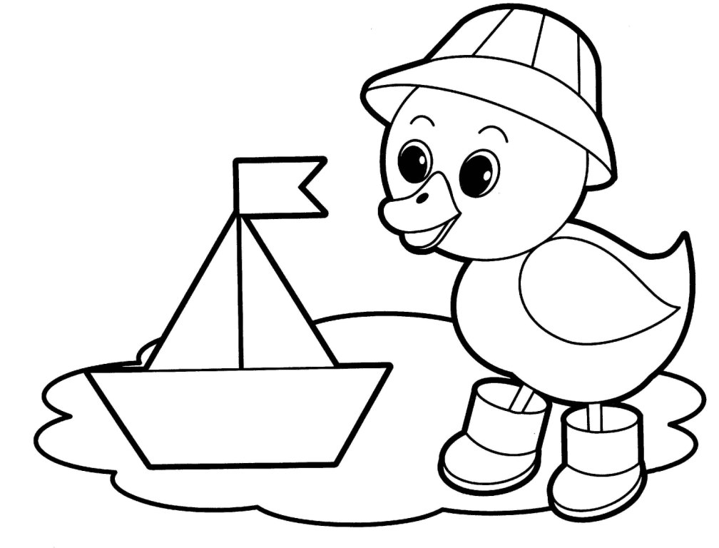 printable coloring pages easy