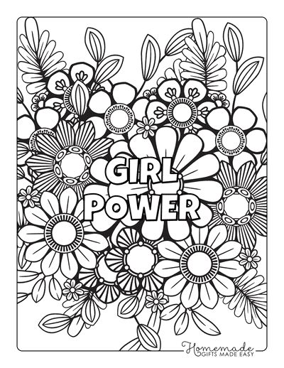 Best Free Printable Coloring Pages for Girls - Worksheets Library