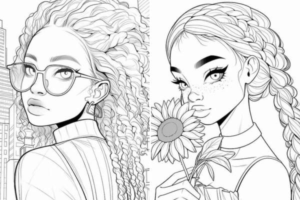 printable coloring pages for girls