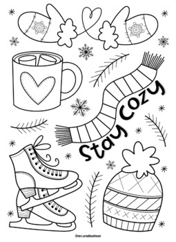 printable coloring pages for january