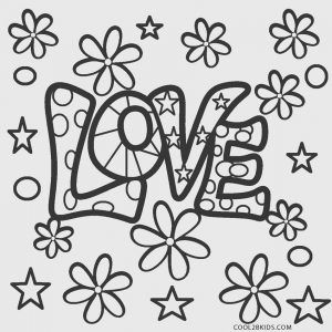 Free Printable Love Coloring Pages For Kids