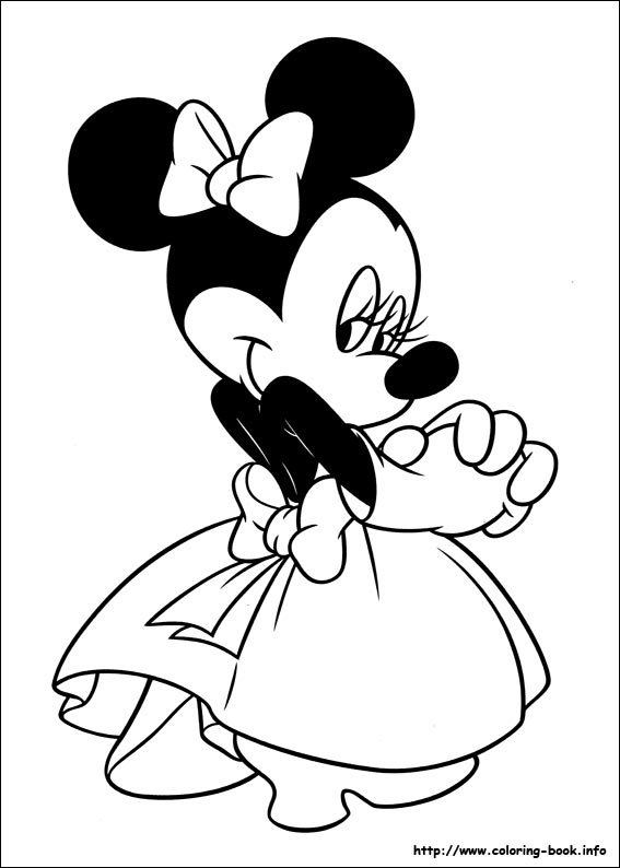 101 Minnie Mouse Coloring Pages