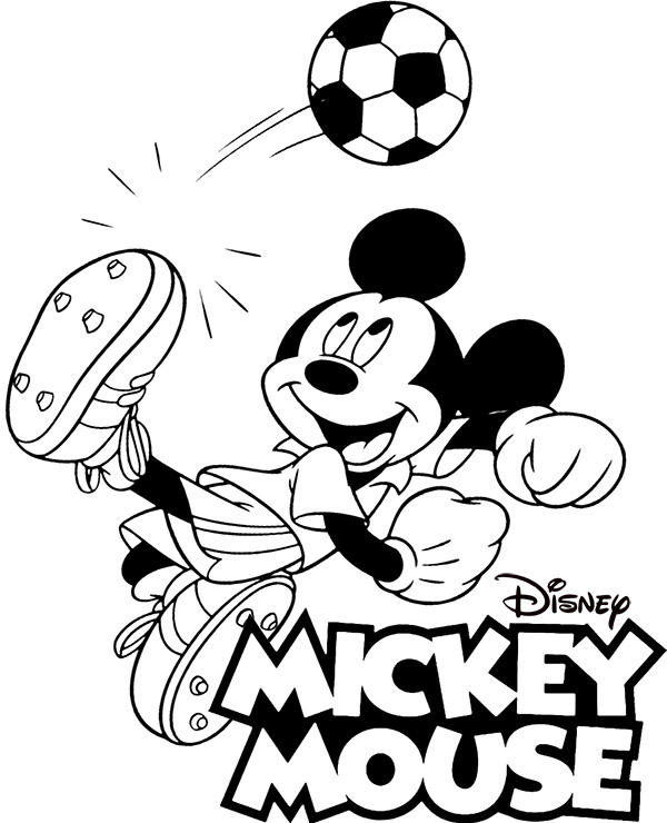 Mickey Mouse coloring page for kids by Topcoloringpages on DeviantArt