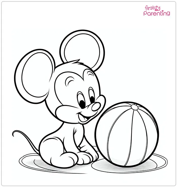 Mickey Mouse Coloring Pages - Free Printable Pages For Kids