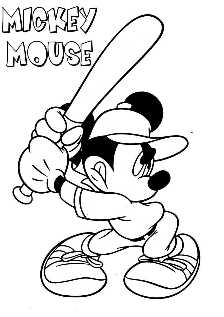 Mickey Mouse Coloring Pages - Printable Coloring Pages
