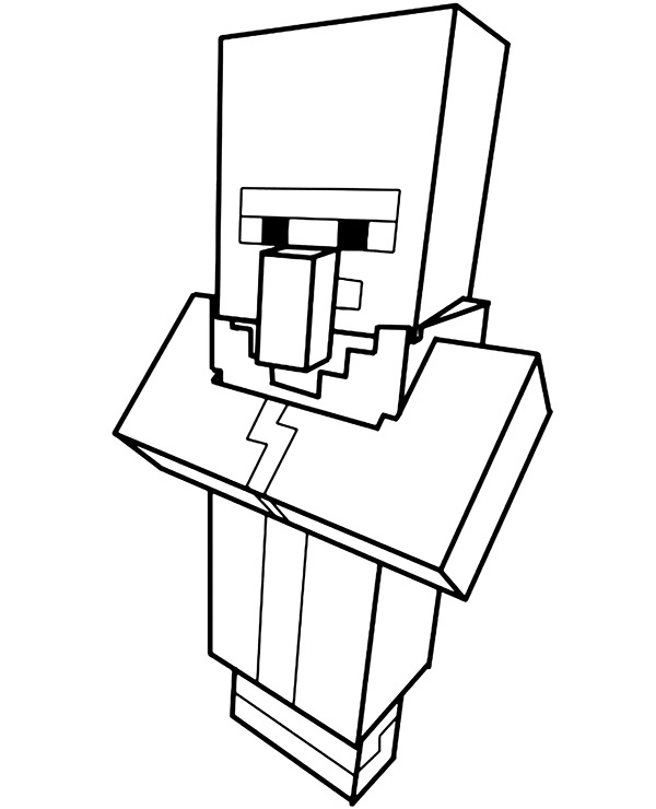 printable coloring pages for minecraft