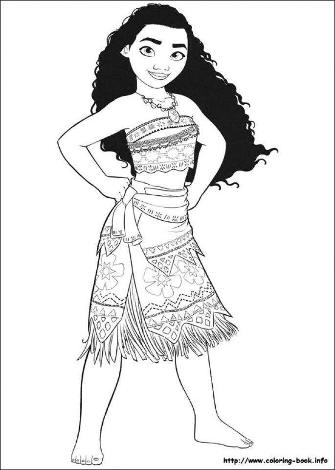 printable coloring pages for moana