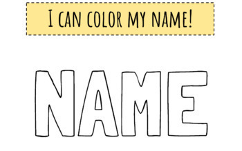 Coloring name editable TPT - Printable Coloring Pages For Names 11 
