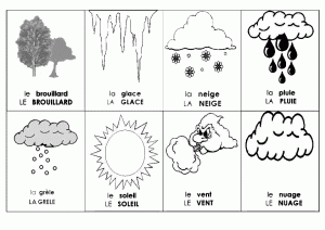printable coloring pages for weather