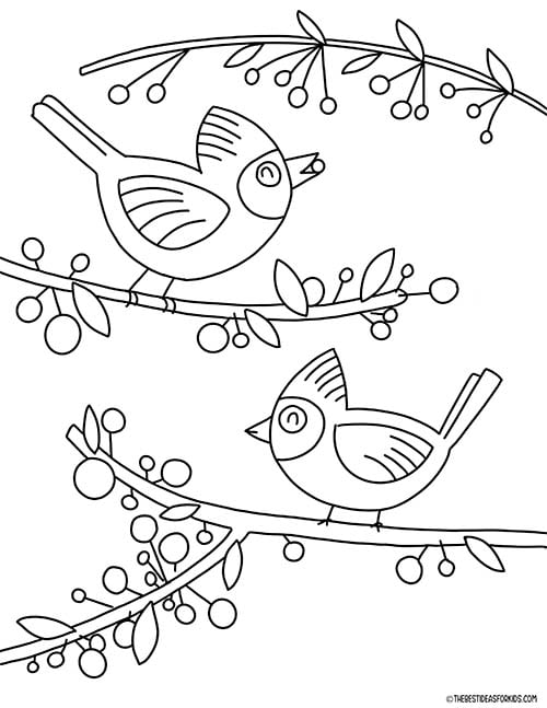 printable coloring pages for winter