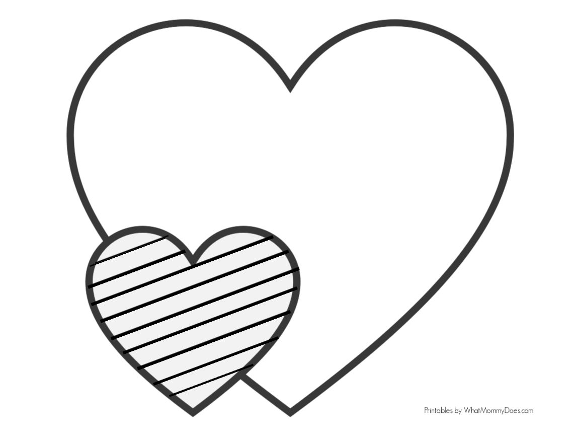 printable coloring pages hearts