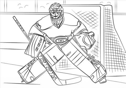 NHL Coloring Pages