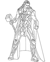 Printable Hulk coloring sheet Avengers - Topcoloringpages.net