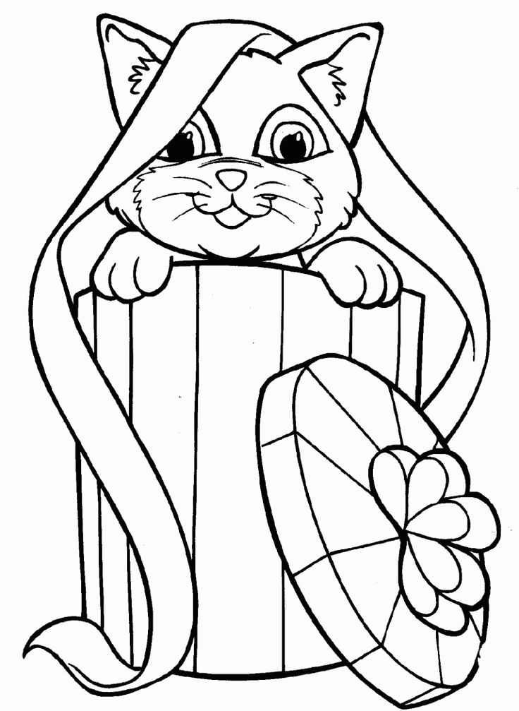 Free Printable Kitten Coloring Pages For Kids - Best Coloring ...