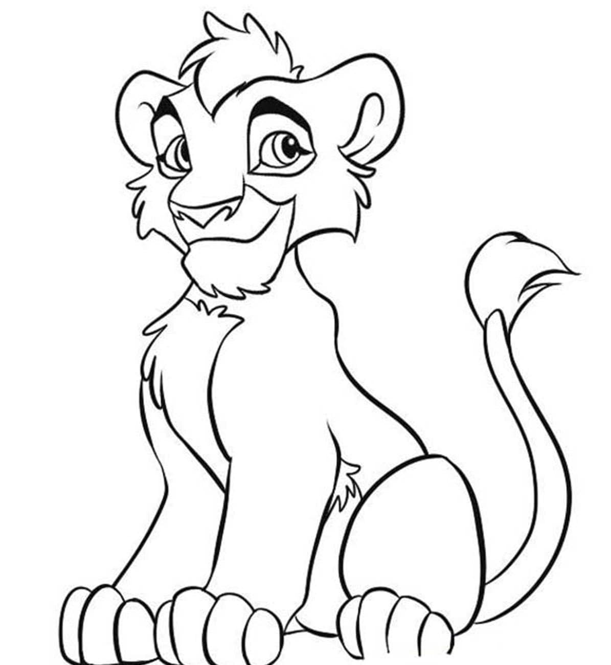 20 Pages of Lion King Coloring Pages  