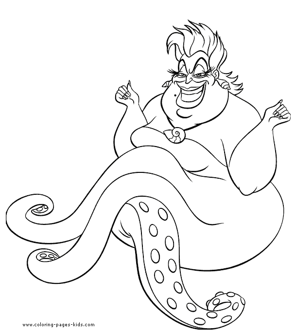 The Little Mermaid coloring pages - Coloring pages for kids ...