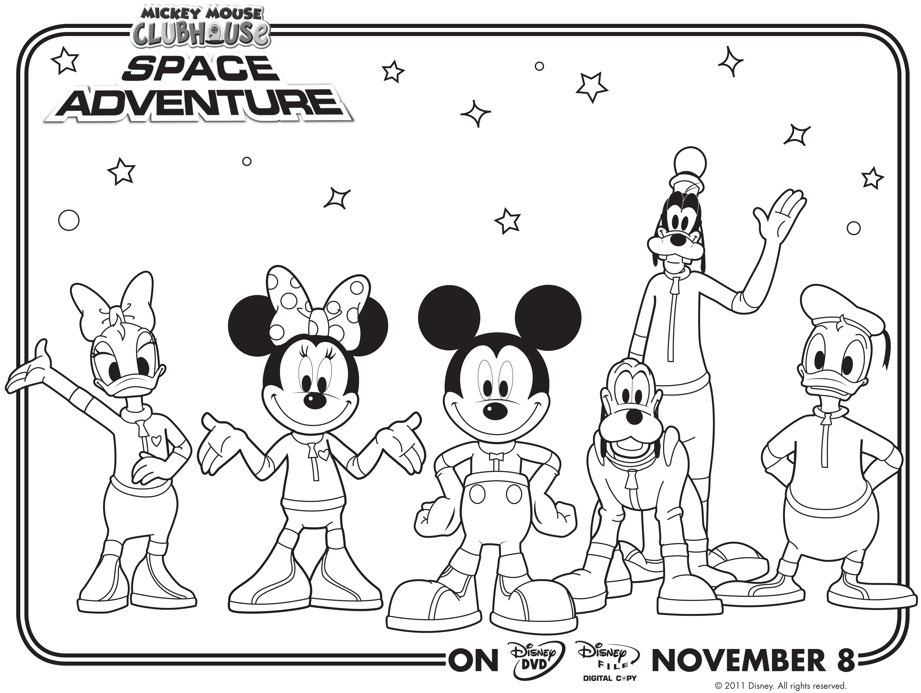 printable coloring pages mickey mouse clubhouse