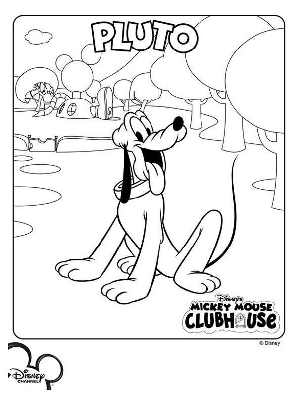 printable coloring pages mickey mouse clubhouse