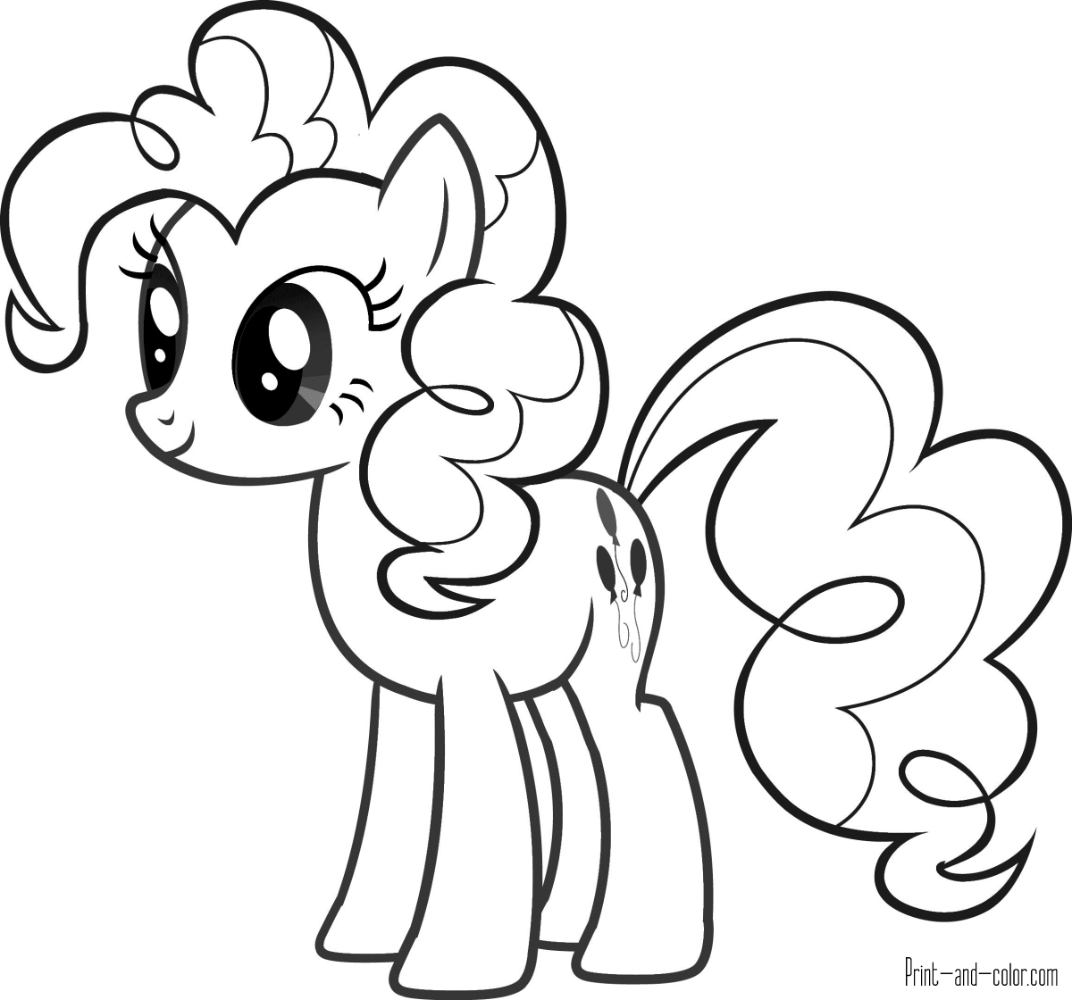 printable coloring pages my little pony