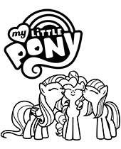 printable coloring pages my little pony