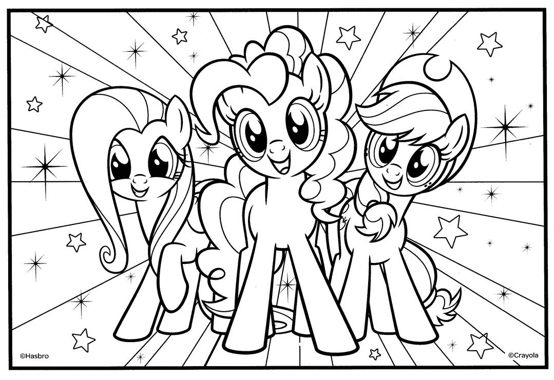My Little Pony Printable Coloring Pages