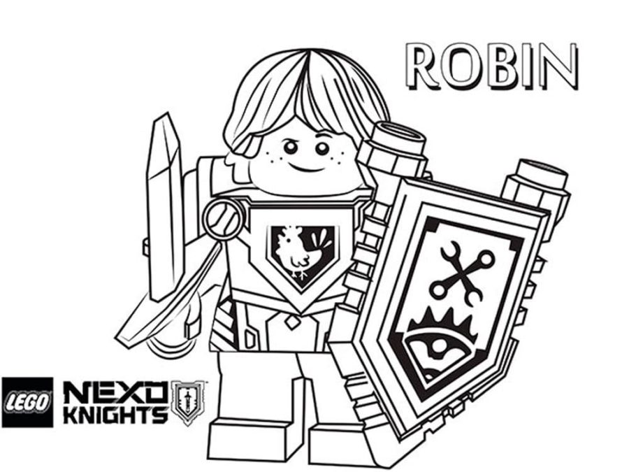printable coloring pages nexo knights