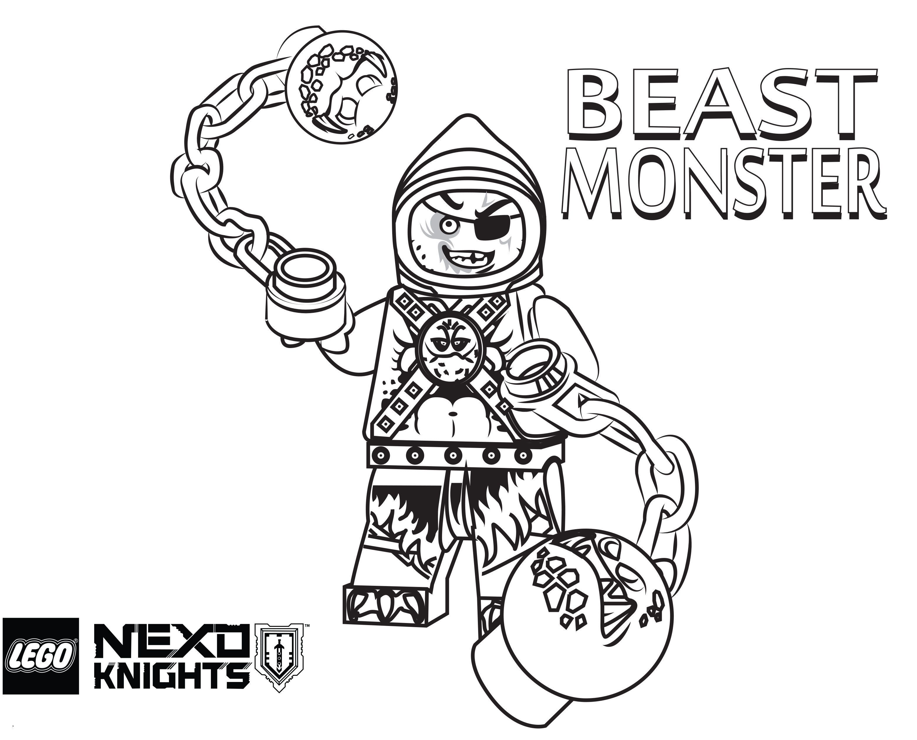 Free Printable Nexo Knight Coloring Pages Pdf - Coloringfolder.com