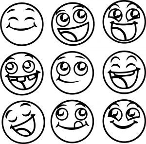 Emoji Coloring Pages PDF Ideas To Express Your Feeling ...