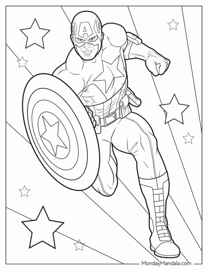 Coloring Pages Superheroes Printables Coloring Pages Superheroes Printables