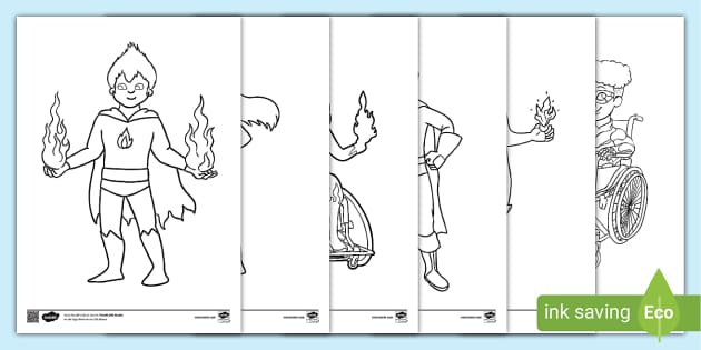printable coloring pages of superheroes